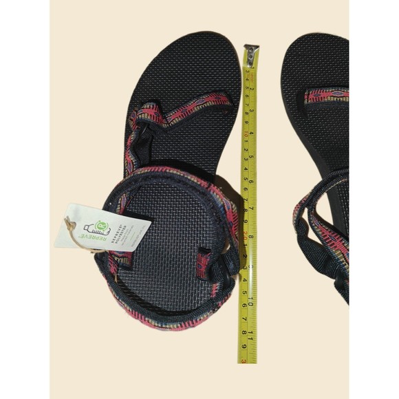 NWT Teva Original Universal Sandals Miramar Aztec Red Women's Sz 11 - Picture 3 of 4